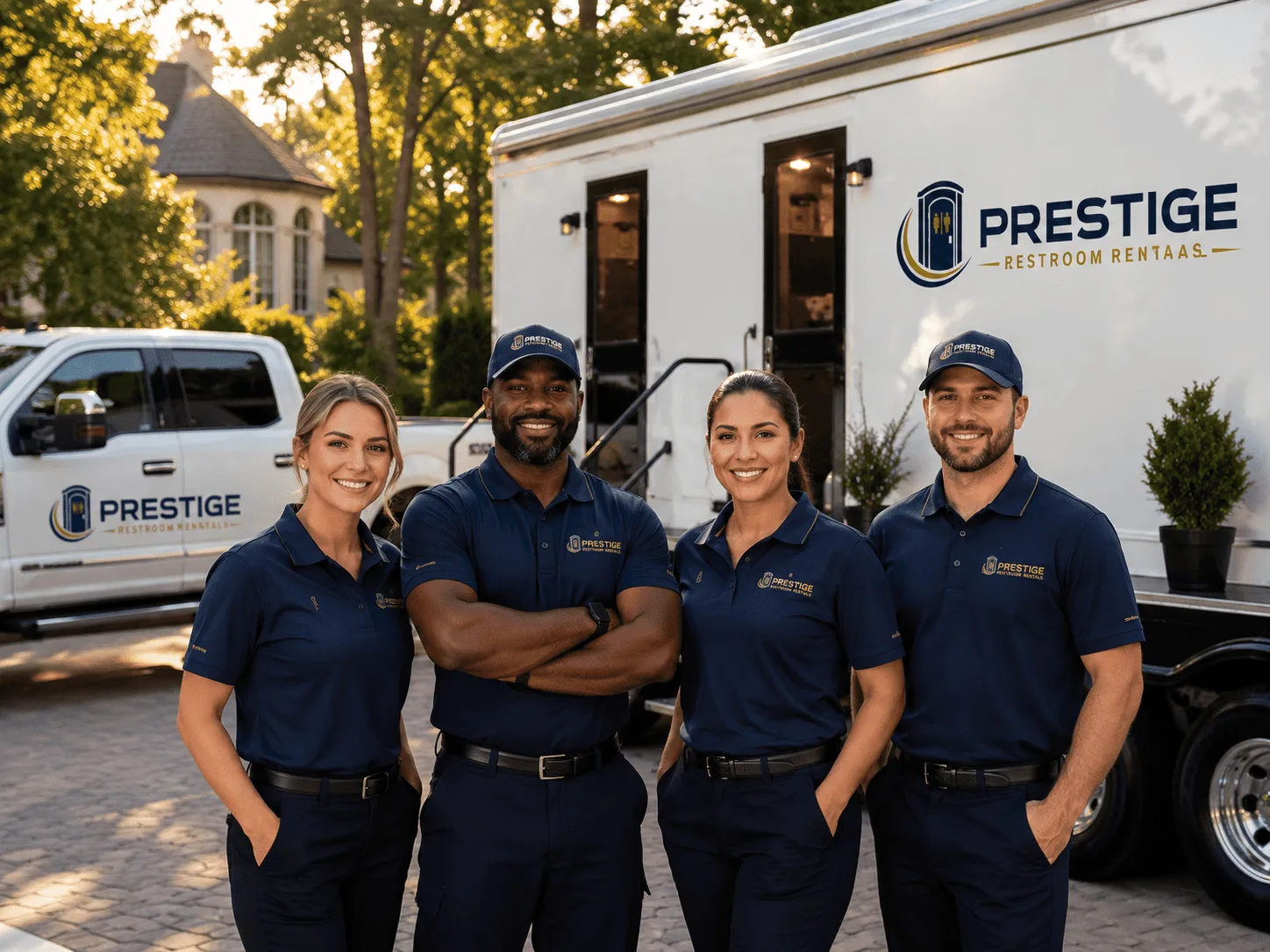 Trusted Luxury Portable Restrooms company in Quincy, MI